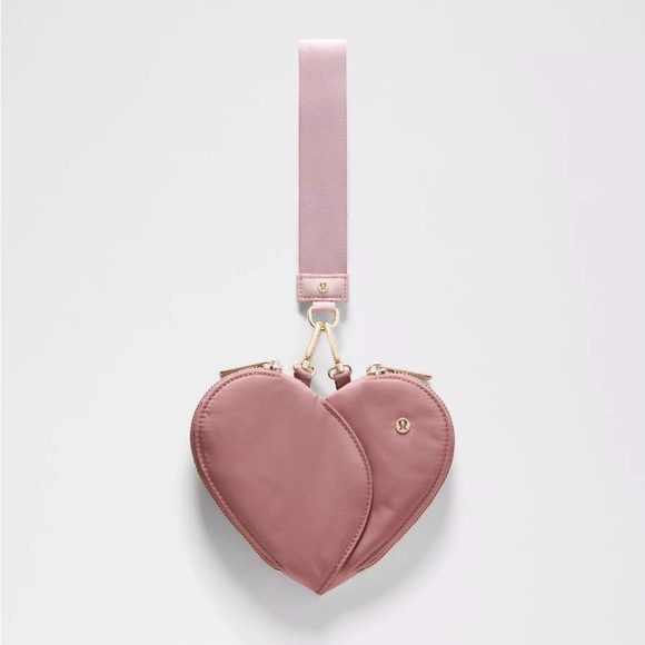 lululemon athletica Handbags - NWT Lululemon Dual Pouch Heart